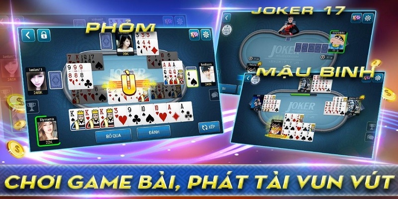 Đa dạng thể loại game bài đổi thưởng cho người chơi lựa chọn