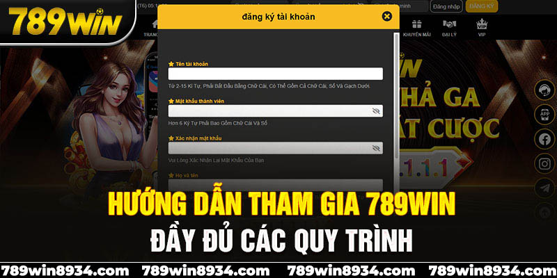 Hướng dẫn tham gia cổng game 789win chi tiết nhất